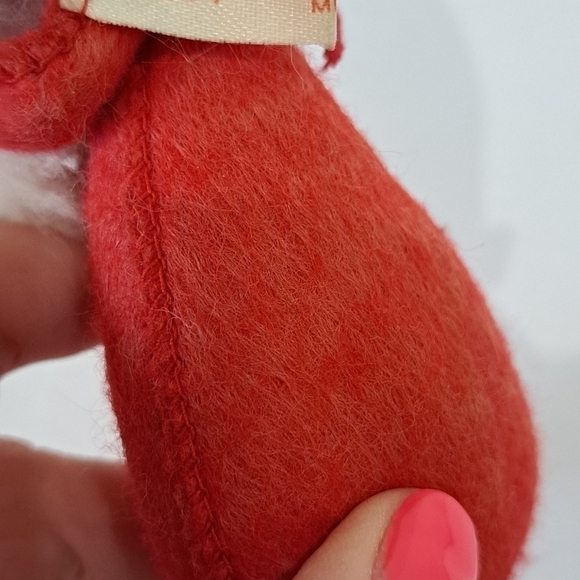 1969 Annalee Mobilitee Mice Mrs Santa Mouse Holly Muff Posable Christmas - Picture 8 of 12